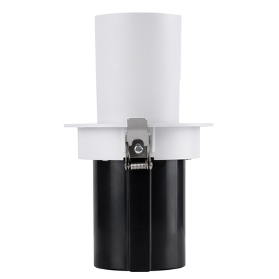 GLOBOSTAR® VIRGO-M 60307 Χωνευτό Κινούμενο Downlight Σποτ LED 12W 1500lm 36° AC 220-240V IP20 Θερμό Λευκό 2700K - Bridgelux COB Chip & TÜV SÜD Driver - Λευκό & Μαύρο Ματ - Μ11 x Π11 x Υ11.5cm / Q9.5cm - 5 Χρόνια Εγγύηση