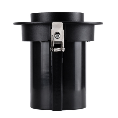 GLOBOSTAR® VIRGO-B 60313 Χωνευτό Κινούμενο Downlight Σποτ LED 20W 2500lm 36° AC 220-240V IP20 Θερμό Λευκό 2700K - Bridgelux COB Chip & TÜV SÜD Driver - Μαύρο Ματ - Μ13.5 x Π13.5 x Υ14cm / Q11.5cm - 5 Χρόνια Εγγύηση