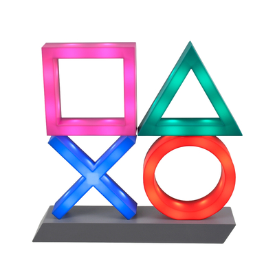 GloboStar® 76543 Επιτραπέζιο Φωτιστικό Πορτατίφ LED 5W -lm 180° DC 5V IP20 LED Πολύχρωμο Πλαστικό - Μ31.5 x Π7 x Υ30cm