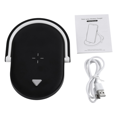 GloboStar® ECLIPSE 76558 Επιτραπέζιο Φωτιστικό Πορτατίφ LED 1.5W 1200lm 180° AC 220-240V IP20 Φυσικό Λευκό 4500K Dimmable Μαύρο Πλαστικό - Μ17 x Π13 x Υ10cm - 2 Xρόνια Εγγύηση