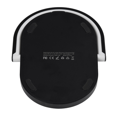 GloboStar® ECLIPSE 76558 Επιτραπέζιο Φωτιστικό Πορτατίφ LED 1.5W 1200lm 180° AC 220-240V IP20 Φυσικό Λευκό 4500K Dimmable Μαύρο Πλαστικό - Μ17 x Π13 x Υ10cm - 2 Xρόνια Εγγύηση