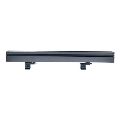 GLOBOSTAR® WASHERNAIA 90171 Μπάρα Φωτισμού Wall Washer LED 9W 945lm 30° DC 24V Αδιάβροχο IP65 Ultra Θερμό Λευκό 2200K Dimmable - Bridgelux SMD Chip - Γκρι Ανθρακί - Μ50 x Π4 x Υ5cm - 3 Χρόνια Εγγύηση