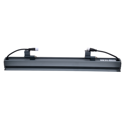 GLOBOSTAR® WASHERNAIA 90171 Μπάρα Φωτισμού Wall Washer LED 9W 945lm 30° DC 24V Αδιάβροχο IP65 Ultra Θερμό Λευκό 2200K Dimmable - Bridgelux SMD Chip - Γκρι Ανθρακί - Μ50 x Π4 x Υ5cm - 3 Χρόνια Εγγύηση
