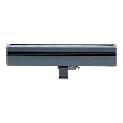 GLOBOSTAR® WASHERVAIA 90179 Μπάρα Φωτισμού Wall Washer LED 6W 660lm 30° DC 24V Αδιάβροχο IP65 Θερμό Λευκό 2700Κ Dimmable - Bridgelux SMD Chip - Γκρι Ανθρακί - Μ30 x Π4 x Υ5cm - 3 Χρόνια Εγγύηση