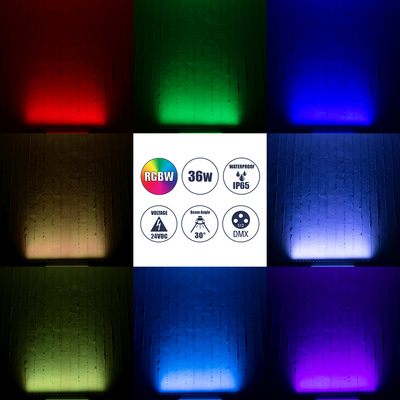 GLOBOSTAR® WASHERFAIA 90185 Μπάρα Φωτισμού Wall Washer με Αντιθαμβωτική Γρίλια LED 36W 3060lm 30° DC 24V Αδιάβροχο IP65 Πολύχρωμο RGBW Dimmable DMX512 - Bridgelux SMD Chip - Γκρι Ανθρακί - Μ100 x Π4 x Υ5cm - 3 Χρόνια Εγγύηση