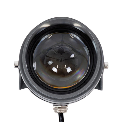 GLOBOSTAR® SPOTXENIA 90632 Σποτ Φωτισμου με Αντιθαμβωτική Γρίλια LED 16W 1760lm 3° DC 24V Αδιάβροχο IP65 Θερμό Λευκό 2700K Dimmable - Bridgelux COB Chip - Γκρι Ανθρακί - Μ9 x Π9 x Υ12cm - 3 Χρόνια Εγγύηση