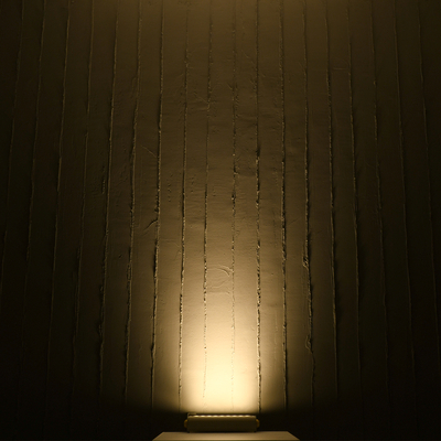 GLOBOSTAR® FLOODHENA 90639 Προβολέας Σποτ Wall Washer LED 36W 3240lm 30° AC 220-240V Αδιάβροχο IP65 Θερμό Λευκό 2700K - Bridgelux SMD Chip - Γκρι Ανθρακί - Μ30 x Π6 x Υ17cm - 3 Χρόνια Εγγύηση