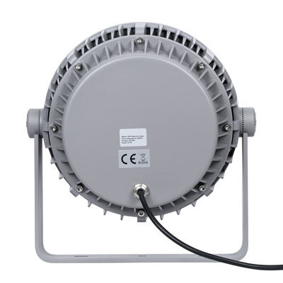 GLOBOSTAR® FLOODMENA 90644 Προβολέας Σποτ Wall Washer με Αντιθαμβωτική Γρίλια LED 24W 2160lm 30° AC 220-240V Αδιάβροχο IP65 Θερμό Λευκό 2700K - Bridgelux SMD Chip - Γκρι Ανθρακί - Μ23 x Π23 x Υ18cm - 3 Χρόνια Εγγύηση