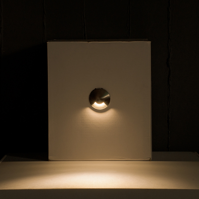 GLOBOSTAR® UNDERGROUND-RENA 90660 Χωνευτό Αρχιτεκτονικό Φωτιστικό Διαδρόμου/Σκαλοπατιού LED 1W 110lm 30° DC 24V Αδιάβροχο IP68 Θερμό Λευκό 2700K Dimmable - Ανοξείδωτο Ατσάλι 304 - Φ5 x Υ9cm / Q4.2cm - 3 Χρόνια Εγγύηση