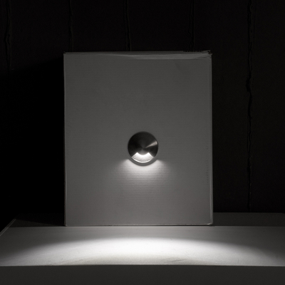 GLOBOSTAR® UNDERGROUND-RENA 90661 Χωνευτό Αρχιτεκτονικό Φωτιστικό Διαδρόμου/Σκαλοπατιού LED 1W 115lm 30° DC 24V Αδιάβροχο IP68 Φυσικό Λευκό 4500K Dimmable - Ανοξείδωτο Ατσάλι 304 / Φ5 x Υ9cm - Q4.2cm - 3 Χρόνια Εγγύηση