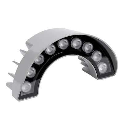 GLOBOSTAR® TREEWINA 90680 Κυρτή Μπάρα Φωτισμού Wall Washer για Φυτά - Δέντρα LED 9W 990lm 30° DC 24V Αδιάβροχο IP65 Θερμό Λευκό 2700K Dimmable - Bridgelux SMD Chip - Γκρι Ανθρακί - Μ20.5 x Π5.5 x Υ11cm - 3 Χρόνια Εγγύηση