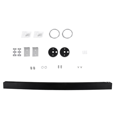 GLOBOSTAR® ORION 61030-P Μοντέρνο Γραμμικό Κρεμαστό Φωτιστικό Οροφής LED 72W 8600lm 120° AC 220-240V IP20 Ρυθμιζόμενο Λευκό CCT με Χειριστήριο από 2700K έως 6000K Dimmable - Lumileds SMD Chip - Μαύρο Ματ - Μ120 x Π5.5 x Υ7cm - 3 Χρόνια Εγγύηση