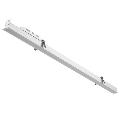 GLOBOSTAR® LUCA 61033 Μοντέρνο Φωτιστικό Οροφής LED 54W 6500lm 120° AC 220-240V IP20 Ρυθμιζόμενο Λευκό CCT με Χειριστήριο από 2700K έως 6000K Dimmable - Lumileds SMD Chip - Λευκό Ματ - Μ121.5 x Π5 x Υ4cm - 3 Χρόνια Εγγύηση