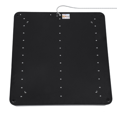 GLOBOSTAR® KAMALA 61208-S Μοντέρνο Φωτιστικό Οροφής LED 75W 8625lm 120° AC 220-240V IP20 Ρυθμιζόμενο Λευκό CCT με Χειριστήριο από 2700K έως 6000K Dimmable - Lumileds SMD Chip - Μαύρο Ματ - Μ60 x Π60 x Υ8cm - 3 Χρόνια Εγγύηση
