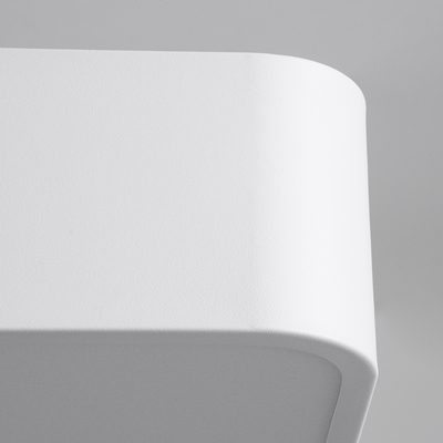 GLOBOSTAR® KAMALA 61209 Μοντέρνο Κρεμαστό Φωτιστικό Οροφής LED 75W 8625lm 120° AC 220-240V IP20 Ρυθμιζόμενο Λευκό CCT με Χειριστήριο από 2700K έως 6000K Dimmable - Lumileds SMD Chip - Λευκό Ματ - Μ60 x Π60 x Υ8cm - 3 Χρόνια Εγγύηση