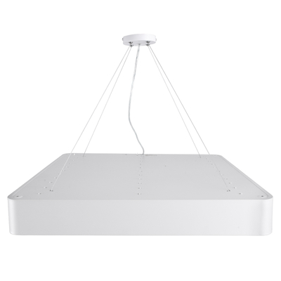 GLOBOSTAR® KAMALA 61209-S Μοντέρνο Φωτιστικό Οροφής LED 75W 8625lm 120° AC 220-240V IP20 Ρυθμιζόμενο Λευκό CCT με Χειριστήριο από 2700K έως 6000K Dimmable - Lumileds SMD Chip - Λευκό Ματ - Μ60 x Π60 x Υ8cm - 3 Χρόνια Εγγύηση