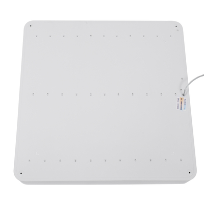 GLOBOSTAR® KAMALA 61209-S Μοντέρνο Φωτιστικό Οροφής LED 75W 8625lm 120° AC 220-240V IP20 Ρυθμιζόμενο Λευκό CCT με Χειριστήριο από 2700K έως 6000K Dimmable - Lumileds SMD Chip - Λευκό Ματ - Μ60 x Π60 x Υ8cm - 3 Χρόνια Εγγύηση