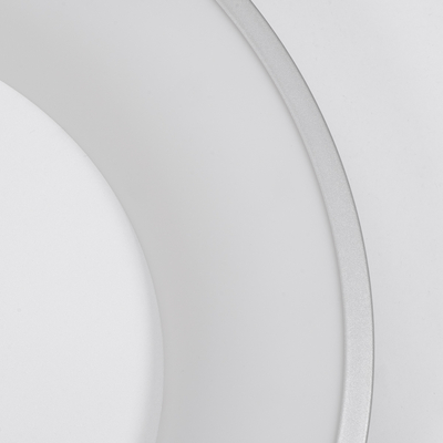 GLOBOSTAR® SALEM 61238 Μοντέρνο Φωτιστικό Οροφής LED 105W 12075lm 120° AC 220-240V IP20 Ρυθμιζόμενο Λευκό CCT με Χειριστήριο από 2700K έως 6000K Dimmable - Lumileds SMD Chip - Γκρι - Μ60 x Π60 x Υ8.5cm - 3 Χρόνια Εγγύηση