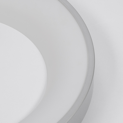 GLOBOSTAR® SALEM 61238 Μοντέρνο Φωτιστικό Οροφής LED 105W 12075lm 120° AC 220-240V IP20 Ρυθμιζόμενο Λευκό CCT με Χειριστήριο από 2700K έως 6000K Dimmable - Lumileds SMD Chip - Γκρι - Μ60 x Π60 x Υ8.5cm - 3 Χρόνια Εγγύηση