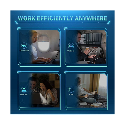 GloboStar® 76552 E-READING LIGHT Φωτιστικό Οθόνης με Χειριστήριο LED 5W 565lm 120° DC 5V IP20 CCT Θερμό Λευκό 2700K - Φυσικό Λευκό 4500K - Ψυχρό Λευκό 6000K Dimmable Μαύρο Πλαστικό Μ26 x Π4.5 x Υ4.5cm - 2 Xρόνια Εγγύηση