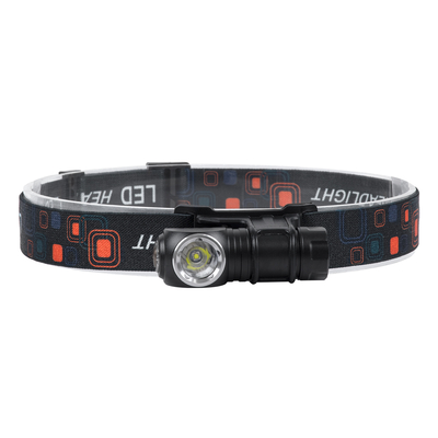 GloboStar® 79040 Φορητός Φακός Κεφαλής Επαναφορτιζόμενος LED Luminus SST20 10W 1000lm 30° Μοιρών με 1 x 16340 Μπαταρία 800mAh USB 2.0 3 Modes Αδιάβροχο IP54 Ψυχρό Λευκό 6000K