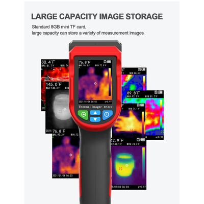 GLOBOSTAR® NOYAFA-NF-521 79989 Ψηφιακή Θερμοκάμερα Χειρός 2MP -10°C - 400°C με Οθόνη 2.4 TFT LCD με Micro-USB με Επαναφορτιζόμενη Μπαταρία Li-ion 3.7V 2600mAh & 8GB Micro TF Card IP20 - Μ6 x Π6 x Υ21cm - 2 Χρόνια Εγγύηση