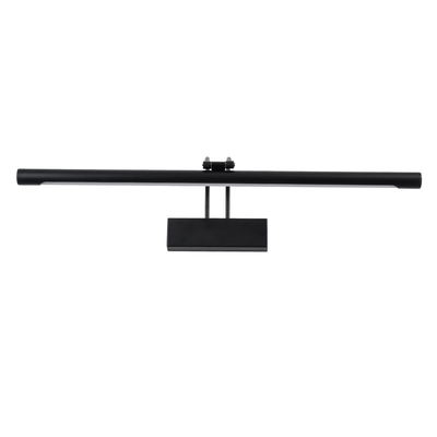 GLOBOSTAR® LAURA 60424 Μοντέρνο Φωτιστικό Τοίχου - Απλίκα Καθρέπτη Μπάνιου LED 12W 1400lm 120° AC 220-240V IP20 Φυσικό Λευκό 4500K - Lumileds SMD Chip & TÜV SÜD Driver - Μαύρο Ματ - Μ60 x Π27 x Υ13cm - 3 Χρόνια Εγγύηση