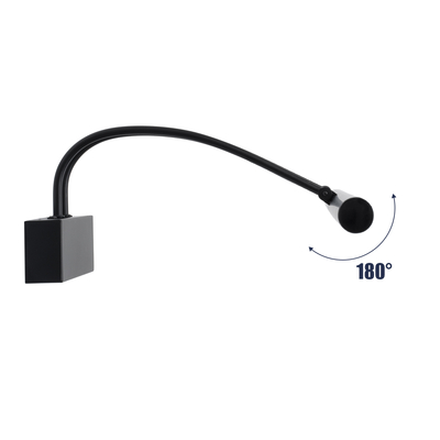 GLOBOSTAR® LAURA 60424 Μοντέρνο Φωτιστικό Τοίχου - Απλίκα Καθρέπτη Μπάνιου LED 12W 1400lm 120° AC 220-240V IP20 Φυσικό Λευκό 4500K - Lumileds SMD Chip & TÜV SÜD Driver - Μαύρο Ματ - Μ60 x Π27 x Υ13cm - 3 Χρόνια Εγγύηση