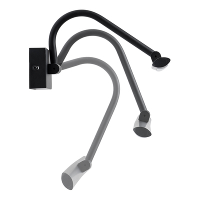 GLOBOSTAR® MIRA 60432 Μοντέρνο Φωτιστικό Τοίχου - Απλίκα Καθρέπτη Μπάνιου LED 12W 1400lm 120° AC 220-240V IP20 Φυσικό Λευκό 4500K - Lumileds SMD Chip & TÜV SÜD Driver - Μαύρο Ματ - Μ60 x Π20 x Υ13cm - 3 Χρόνια Εγγύηση