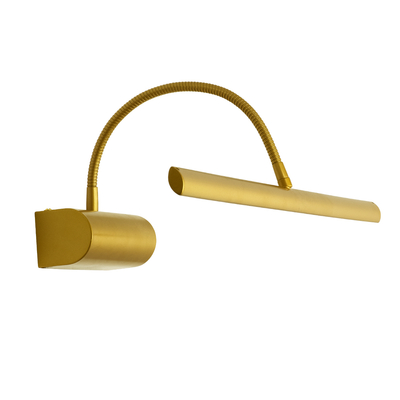 GloboStar® TROIS 60437 Μοντέρνο Φωτιστικό Τοίχου - Απλίκα Καθρέπτη Μπάνιου - Πίνακα LED 12W 1400lm 120° AC 220-240V IP44 Μ60 x Π24 x Υ18cm - Φυσικό Λευκό 4500K - Χρυσό - 3 Χρόνια Εγγύηση