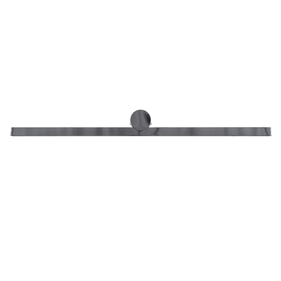 GloboStar® ROSA 60451 Μοντέρνο Φωτιστικό Τοίχου - Απλίκα Καθρέπτη Μπάνιου - Πίνακα LED 12W 1400lm 120° AC 220-240V IP44 Μ60 x Π15 x Υ7cm - Φυσικό Λευκό 4500K - Χρώμιο Νίκελ - 3 Χρόνια Εγγύηση