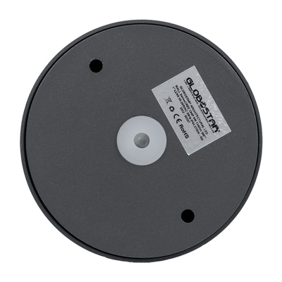 GLOBOSTAR® ZERODA 60597 Μοντέρνο Φωτιστικό Τοίχου - Απλίκα LED 9W 1035lm 3°/360° AC 220-240V Αδιάβροχο IP65 Θερμό Λευκό 2700K - CREE XPE Chip & TÜV SÜD Driver - Γκρι Ανθρακί Ματ - Μ11 x Π10 x Υ16cm - 5 Χρόνια Εγγύηση