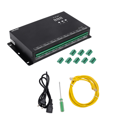 GloboStar® 90146 SEEKWAY EN-408 - Professional Channel Controller - Full Colour LED Digital Control System - Κεντρικός & Slave Controller Καναλιών Εξόδου για Ψηφιακά Προϊόντα LED Digital Pixel TTL & DMX512 - Single Colour & RGB & RGBW - Synchronous