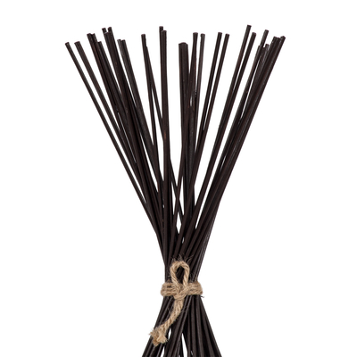 GLOBOSTAR® AZORES 01754 Boho Επιδαπέδιο Φωτιστικό με Ντουί 1 x E27 AC 220-240V IP20 - Καφέ & Μπεζ - Μ30 x Π30 x Υ90cm