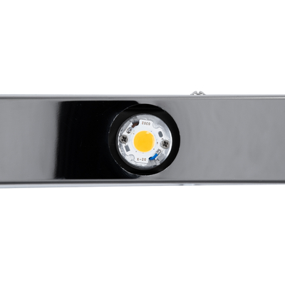 GLOBOSTAR® BELLA 60453 Μοντέρνο Φωτιστικό Τοίχου - Απλίκα Καθρέπτη Μπάνιου LED 18W 2052lm 300° AC 220-240V IP20 Φυσικό Λευκό 4500K - Bridgelux COB Chip & TÜV SÜD Driver - Μαύρο Ματ - Μ70 x Π11 x Υ6cm - 3 Χρόνια Εγγύηση