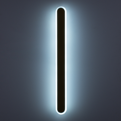 GLOBOSTAR® HOUSTON 61348 Μοντέρνο Φωτιστικό Τοίχου - Απλίκα LED 18W 2160lm 360° AC 220-240V IP20 Ρυθμιζόμενο Λευκό CCT με On/Off 2700K/4500K/6000K - Lumileds SMD Chip - Χρυσό Βούρτσας - Μ6 x Π3 x Υ60cm - 3 Χρόνια Εγγύηση