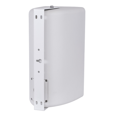 GloboStar® FDB ES108WT 98005 Facilities Speaker - Παθητικό Ηχείο Εγκαταστάσεων Επιτοίχιο με Μετασχηματιστή 100V & 16Ω - 150W RMS (600W Peak) - 1 x 8 Inches LF & 1 x 1 Inches HF - Αδιάβροχο IP65 - Λευκό - Μ24 x Π28.5 x Υ45cm