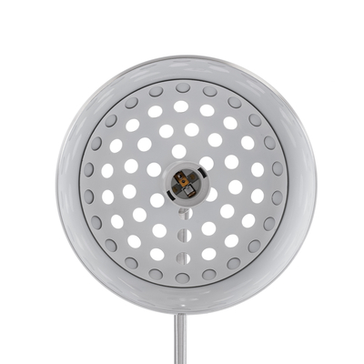 GLOBOSTAR® PRAGUE 00989 Μοντέρνο Επιδαπέδιο Φωτιστικό με Ντουί 1 x E27 AC 220-240V IP20 - Νίκελ Βούρτσας - Μ90 x Π29.5 x Υ180cm