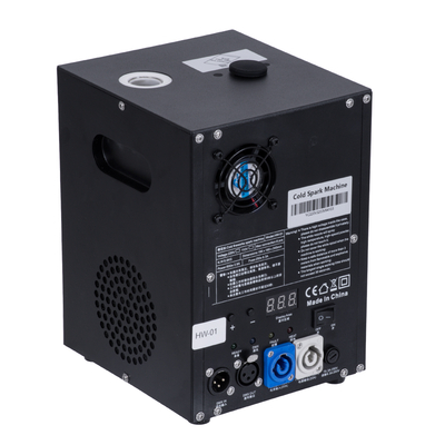 GLOBOSTAR® SPARKLE 51148 Stage Μηχανή Δαπέδου Άκαυστων Σπινθήρων Εφέ Συντριβανιού 600W AC 220-240V IP20 DMX512 Protocol & RF Ασύρματο Χειριστήριο - Μ18 x Π16.5 x Υ24cm - 1 Χρόνο Εγγύηση