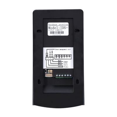 GloboStar® 86059 Σετ Θυροτηλεόρασης με Έγχρωμη Οθόνη Αφής 7 και Κάμερα 1080P HD & 4 Επαγωγικά Κλειδιά για Ηλεκτρονικές Κλειδαριές - Μαύρο - Χρυσό