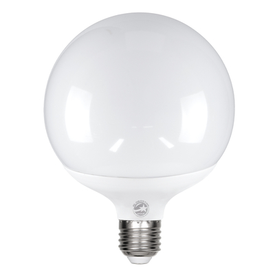 GLOBOSTAR® BUBBLE 60044 Λάμπα E27 G125 LED 20W 1880lm 260° AC 220-240V IP20 Θερμό Λευκό 2700K - Lumileds SMD Chip - Λευκό Γαλακτερό - Μ6 x Π6 x Υ11.9cm - 3 Χρόνια Εγγύηση