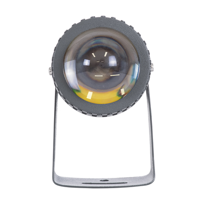 GLOBOSTAR® SPOTFENIA 90134 Αρχιτεκτονικό Σποτ Φωτισμου LED 10W 1150lm 5° DC 24V Αδιάβροχο IP65 Φυσικό Λευκό 4500K Dimmable - Bridgelux COB Chip - Γκρι Ανθρακί - Μ7 x Π7 x Υ12cm - 3 Χρόνια Εγγύηση