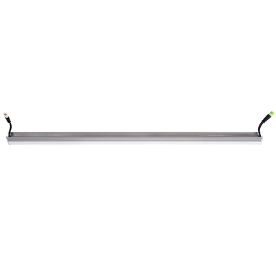 GLOBOSTAR® DIGIBAR 90214 Ψηφιακή Pixel Addressable Facade Μπάρα LED 12W 600lm 180° DC 24V Αδιάβροχο IP65 8 x Pixel Πολύχρωμο RGB Dimmable DMX512 SPI/TTL Protocol IC UCS512C0 - Bridgelux SMD Chip - Ασημί με Λευκό Γαλακτερό Κάλυμμα - Μ100 x Π3 x Υ4.5cm - 3 Χρόνια Εγγύηση
