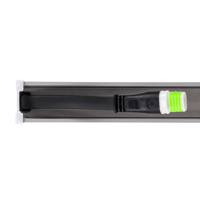 GLOBOSTAR® DIGIBAR 90214 Ψηφιακή Pixel Addressable Facade Μπάρα LED 12W 600lm 180° DC 24V Αδιάβροχο IP65 8 x Pixel Πολύχρωμο RGB Dimmable DMX512 SPI/TTL Protocol IC UCS512C0 - Bridgelux SMD Chip - Ασημί με Λευκό Γαλακτερό Κάλυμμα - Μ100 x Π3 x Υ4.5cm - 3 Χρόνια Εγγύηση