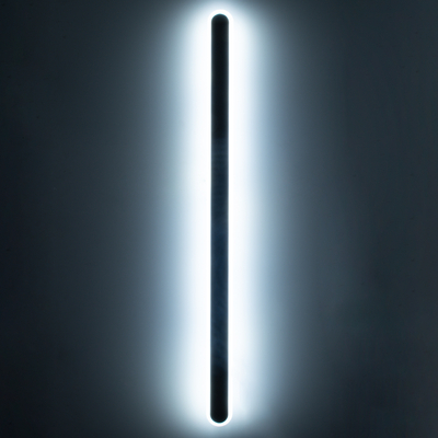 GLOBOSTAR® HOUSTON 61350 Μοντέρνο Φωτιστικό Τοίχου - Απλίκα LED 24W 2880lm 360° AC 220-240V IP20 Ρυθμιζόμενο Λευκό CCT με On/Off 2700K/4500K/6000K - Lumileds SMD Chip - Χρυσό Βούρτσας - Μ6 x Π3 x Υ100cm - 3 Χρόνια Εγγύηση