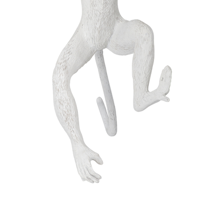 GLOBOSTAR® APES 01805 Μοντέρνο Φωτιστικό Τοίχου - Απλίκα με Ντουί 1 x E27 AC 220-240V IP20 - Λευκό - Μ34 x Π31 x Υ61cm