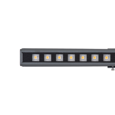 GLOBOSTAR® DIGIBAR 90211 Ψηφιακή Pixel Addressable Facade Μπάρα LED 12W 840lm 45° DC 24V Αδιάβροχο IP65 8 x Pixel Θερμό Λευκό 2700K Dimmable DMX512 SPI/TTL Protocol IC UCS512C4 - Bridgelux SMD Chip - Γκρι Ανθρακί - Μ100 x Π3.5 x Υ3.2cm - 3 Χρόνια Εγγύηση