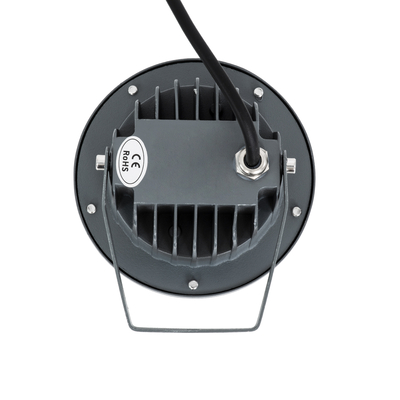 GLOBOSTAR® TREETZINA 90354 Φωτιστικό Σποτ για Φυτά - Δέντρα με Βάση Κήπου / Καρφωτό LED 6W 660lm 10° DC 24V Αδιάβροχο IP65 Θερμό Λευκό 2700K Dimmable - Bridgelux SMD Chip - Γκρι Ανθρακί - Μ14 x Π12.5 x Υ12.5cm - 3 Χρόνια Εγγύηση