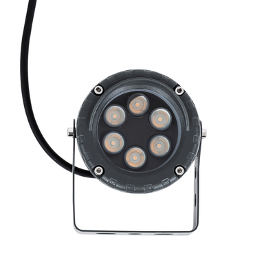 GLOBOSTAR® TREEVINA 90356 Φωτιστικό Σποτ με Αντιθαμβωτική Γρίλια για Φυτά - Δέντρα με Βάση Κήπου / Καρφωτό LED 6W 510lm 10° DC 24V Αδιάβροχο IP65 Ultra Θερμό Λευκό 2200K Dimmable - Bridgelux SMD Chip - Γκρι Ανθρακί - Μ13 x Π9.5 x Υ9.5cm - 3 Χρόνια Εγγύηση