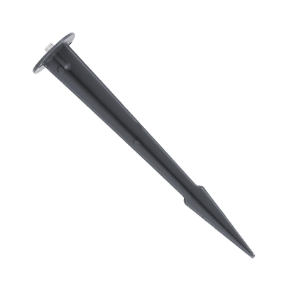 GLOBOSTAR® TREEVINA 90359 Φωτιστικό Σποτ με Αντιθαμβωτική Γρίλια για Φυτά - Δέντρα με Βάση Κήπου / Καρφωτό LED 24W 2040lm 10° DC 24V Αδιάβροχο IP65 Ultra Θερμό Λευκό 2200K Dimmable - Bridgelux SMD Chip - Γκρι Ανθρακί - Μ21.5 x Π18.3 x Υ14cm - 3 Χρόνια Εγγύηση